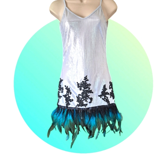 Handmade Dresses & Skirts - Handmade Ostrich Feather Dress! Made with ♥️♥️♥️